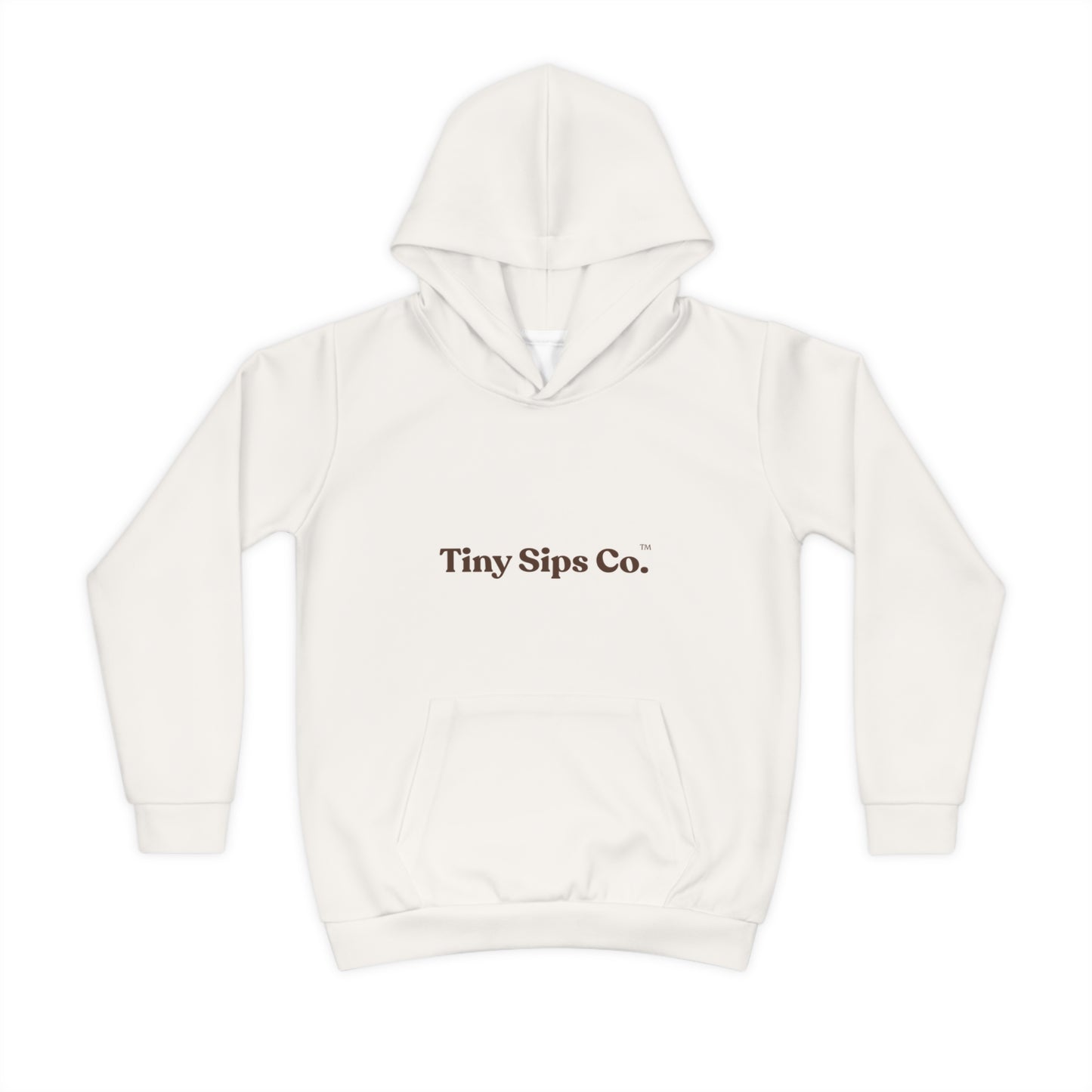 TinySipsCo.™ Children's Hoodie with Sun Design